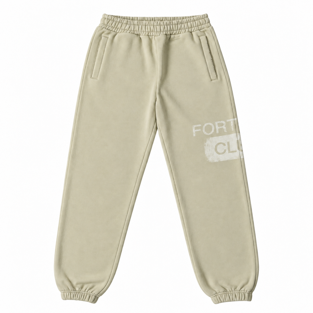 FIRST EDITION JOGGERS IN STONE